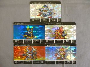 ほぼ最終価格SDガンダム外伝 ナイトガンダム カードダス まとめ・セット売り ナイトガンダムカードダスクエストの値段と価格推移は？｜31件の売買