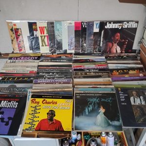 244位 【青森県発ゆうパック着払い100サイズ2個口】 JAZZ LP ジャズ LPレコード 当時物 US盤 90