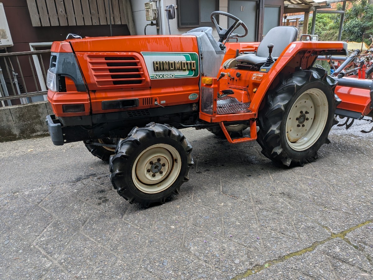 黒石市　ヒノモトNX201 トラクター　アワ418時間　 自動水平 パワステ ヒノモト トラクターの値段と価格推移は？｜8件の売買データから