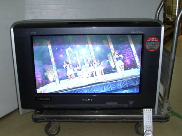 V2211a%☆ ソニー 地デジ対応ブラウン管テレビ KD-28 HR500B