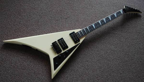 PolkadotV ランディ ローズ 張ら Floyd Rose フライングV