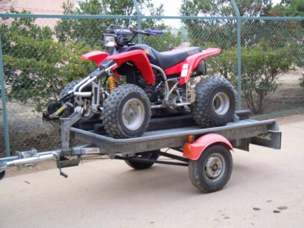 ヤマハ YF200S ブラスター 4輪バギー ATV トレーラー付(四輪バギー 