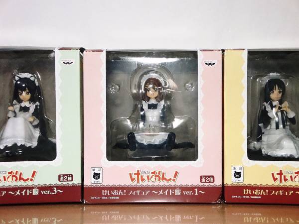 けいおん！フィギュア メイド服☆５種_2