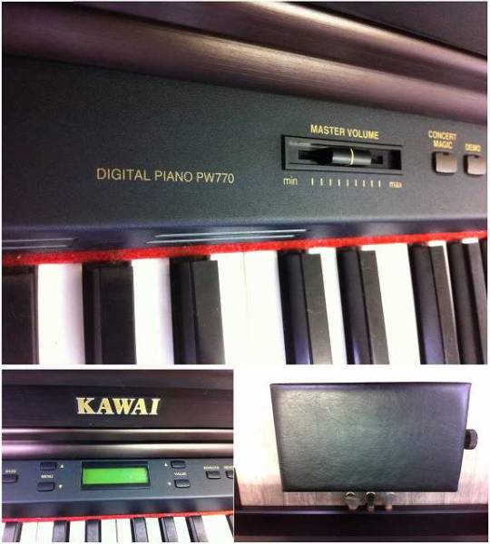 KAWAI カワイデジタルピアノ PW770 木製鍵盤(カワイ)｜売買された 
