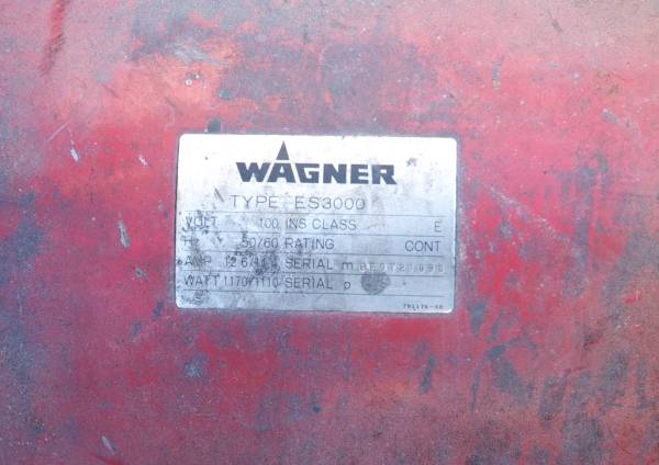 WAGNER ワグナー ES3000 エアレス 塗装機 未確認でジャンク(塗料