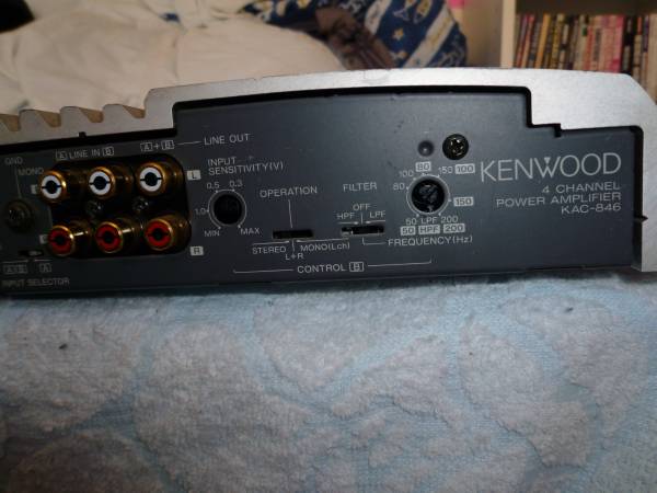 ★KENWOOD/4chパワーアンプKAC-846★_2