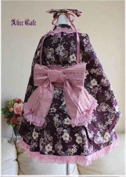 紫華姫 着物ドレス ゴスロリ浴衣和ゴスコスプレ衣装初詣 福袋 ゴスロリ 売買されたオークション情報 Yahooの商品情報をアーカイブ公開 オークファン Aucfan Com