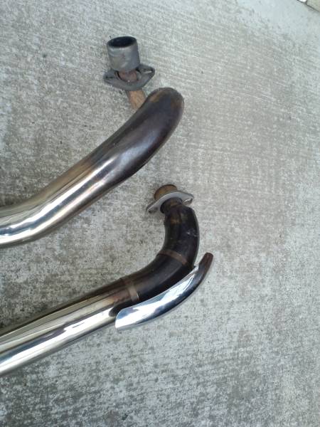 ドラッグスター400　社外ステンレスマフラー_2