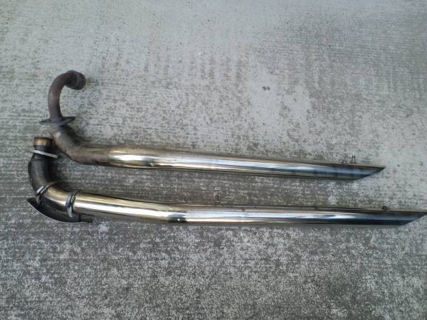 ドラッグスター400　社外ステンレスマフラー_3