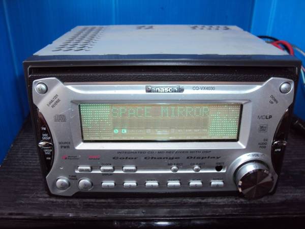 Panasonic CQ-VX4030D パナソニック Panasonic CQ-VX4030 MD/CD 2DIN (パナソニック)｜売買された