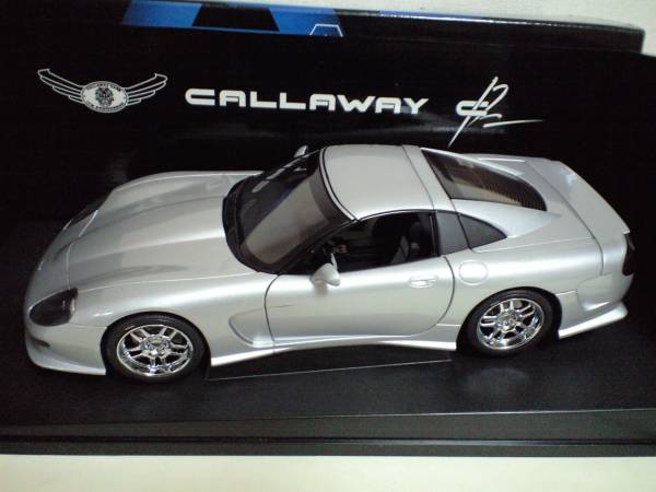 ◇オートアート 1/18 キャラウェイ C12 (SILVER)(乗用車)｜売買された