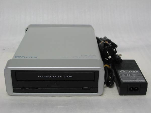 送込 メンテジャンク 本体とACアダプタのみ PLEXTOR PX-W4012TU(外付け