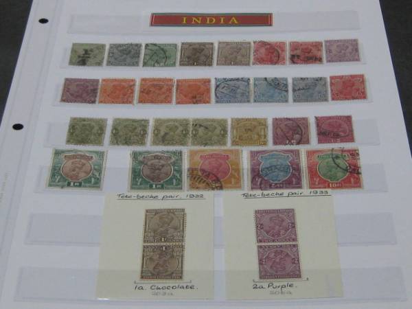  インド切手№68 1922-36年 #105-123 計28枚+テートベッシュペア(切手、官製はがき)｜売買されたオークション情報、yahooの商品情報をアーカイブ公開 - オークファン その他