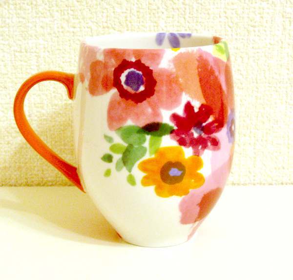 ブルーミーマグカップ レッド 花柄 Francfranc フランフラン 陶磁製 売買されたオークション情報 Yahooの商品情報をアーカイブ公開 オークファン Aucfan Com