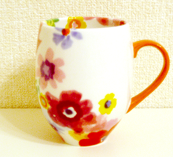 ブルーミーマグカップ レッド 花柄 Francfranc フランフラン 陶磁製 売買されたオークション情報 Yahooの商品情報をアーカイブ公開 オークファン Aucfan Com