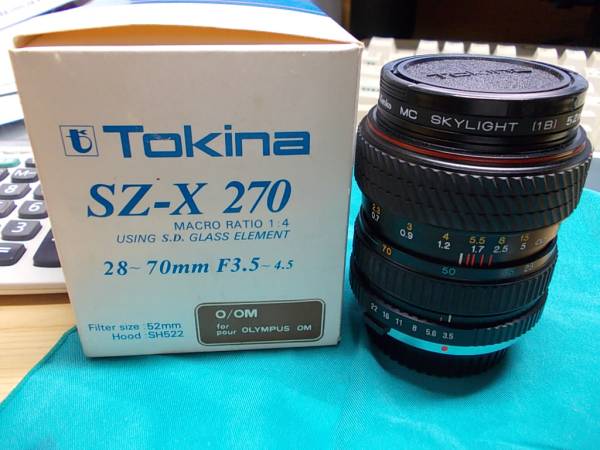 トキナ28－70mmF3.5－4.5 元箱一式ＯＭマウント_3