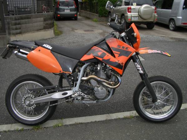KTM640モタード　整備車_2