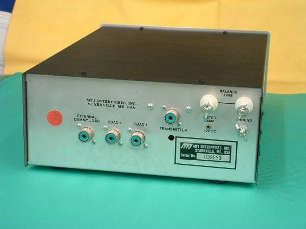 動作品】 MFJ-986 (3kW ローラーインダクターチューナー）