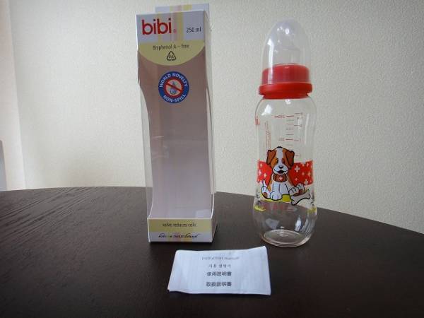 ☆未使用品☆　bibi　哺乳瓶_2