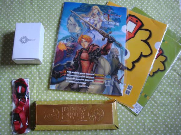 スクエニ非売グッズセット☆聖剣☆チョコボ☆サ・ガ☆いたスト_1