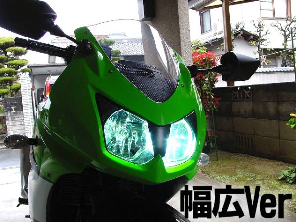 ☆送料無料☆Ninja250R用 フロントマスクステッカー ニンジャ250
