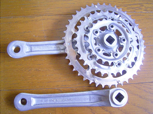 シマノ クランクセット STX FC-MC34 170mm 42T・32T・22T (セット