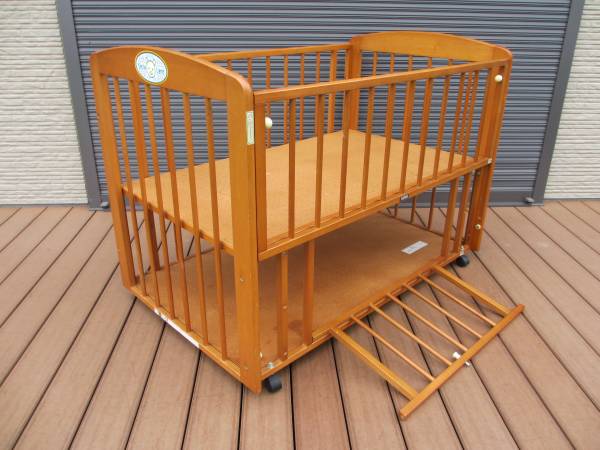 KATOJIのPSC.SG合格品のベビーベッド 販売終了】ハイシート ミニベビーベッド 60×90cm PSC・SG合格 KATOJI