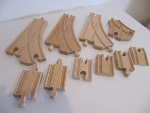 ☆機関車トーマス☆木製レール☆拡張線路・直線レール短など☆_3