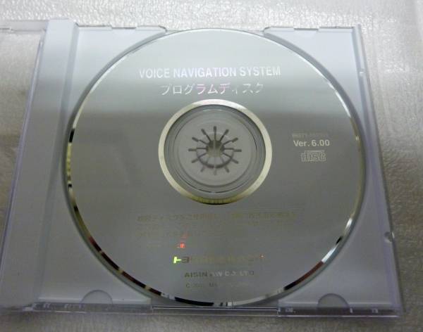 ☆トヨタ純正 ボイスナビ プログラムディスク Ver6.00 CD-ROM☆_1