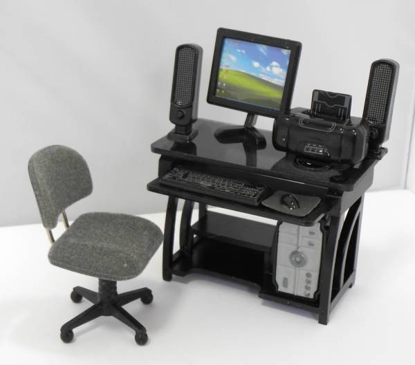 ドールハウス Pc パソコンデスクセット ミニチュア ドールハウス 売買されたオークション情報 Yahooの商品情報をアーカイブ公開 オークファン Aucfan Com