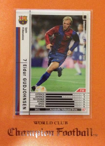 WCCF 06-07 優良白 エイドゥル・グジョンセン【未使用品】_1