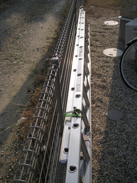 ■中古長谷川　ハセガワ　2連　はしご　7m18cm HC2-71■_1