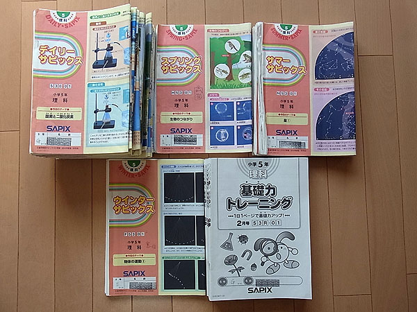 L4/SAPIX サピックス 2010 5年 理科 基礎力トレーニングデイリーの入札