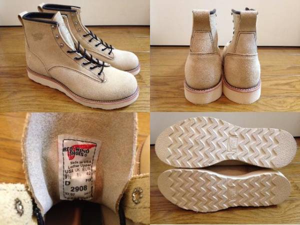 新品 REDWING レッドウィング 廃番 2908 ラインマンブーツ US9.5(9.5 
