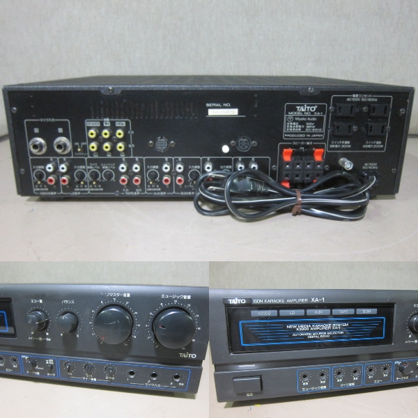 ■■TAITO　XA-1カラオケアンプ TAITO/タイトー カラオケアンプ XA-1(カラオケ機器)｜売買された