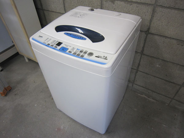 サンヨー7kg洗濯機（ASW-70PE2）簡易乾燥付き 07年製 中古品(5kg以上 