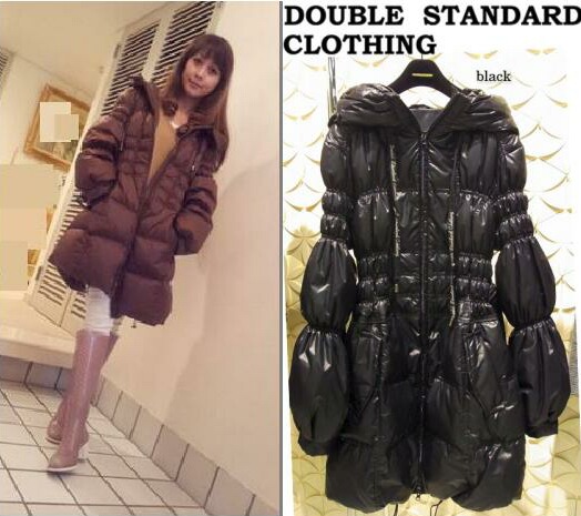 新作モデル ダブルスタンダード ダウンコート 毛皮 ファーコート Hlt No
