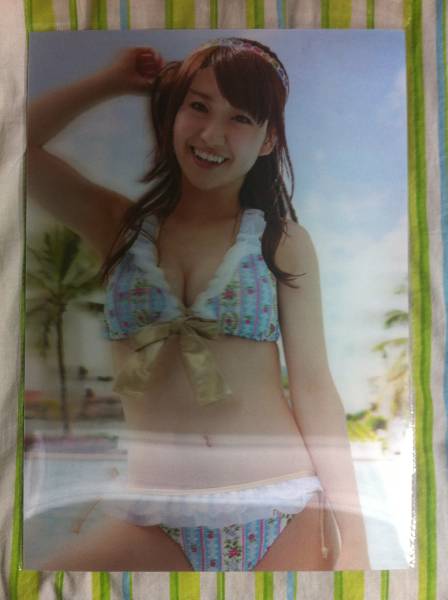 AKB48 3Dポスター 大島優子 水着 レア パネル レア(ONE PIECE)｜売買