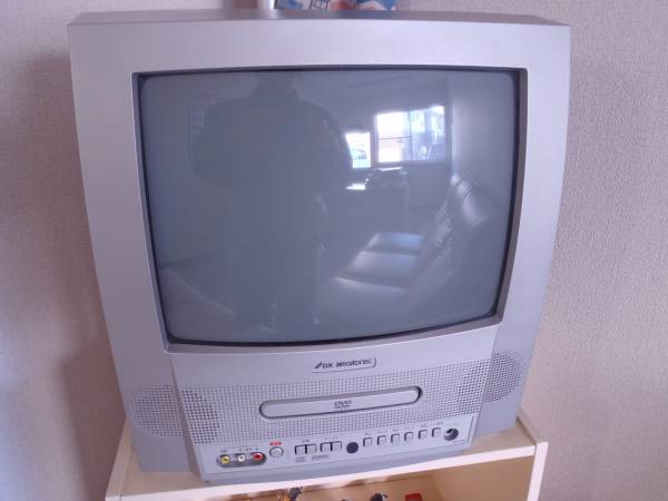 DX BROADTEC DVDプレーヤ内蔵テレビ ブラウン管 14インチ(ブラウン管