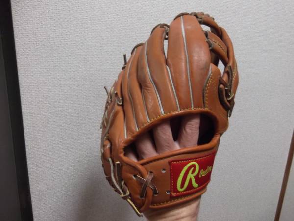◇Rawlings 軟式グローブ EDGE-U-CATED HEEL：USED(オールラウンド