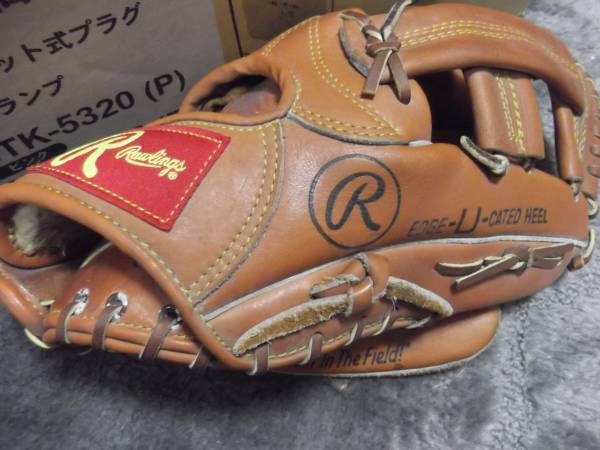 ◇Rawlings 軟式グローブ EDGE-U-CATED HEEL：USED(オールラウンド