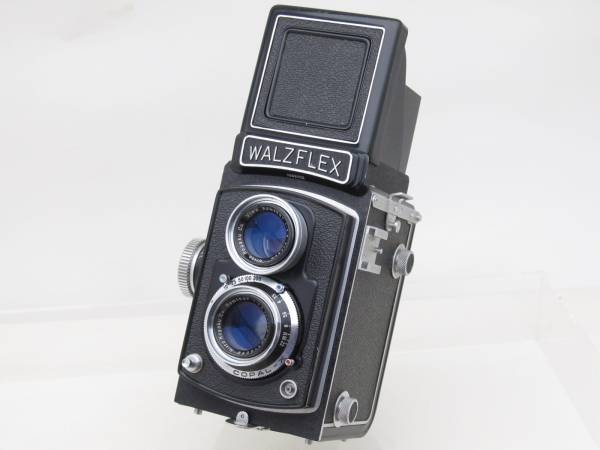 WALZFLEX ワルツフレックス 骨董品 日本 WALZ社製二眼レフカメラ WALZFLEX Ⅱ ワルツフレックス(二眼レフ