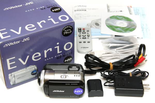 Victor ハードディスクムービー GZ-MG77 VICTOR EVERIO GZ-MG575