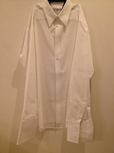 LeTRANGE レタンジ 1838 PARIS 白シャツ 40-153/4 MadeinFrance(長袖