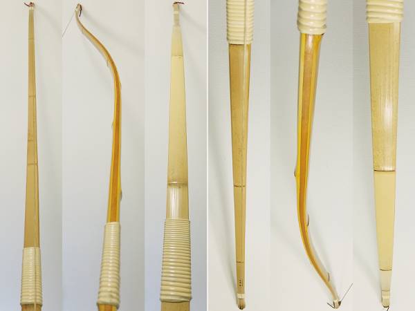 A065弓道 【竹弓 毛利文 二寸伸 17.5kg】(弓道)｜売買された 