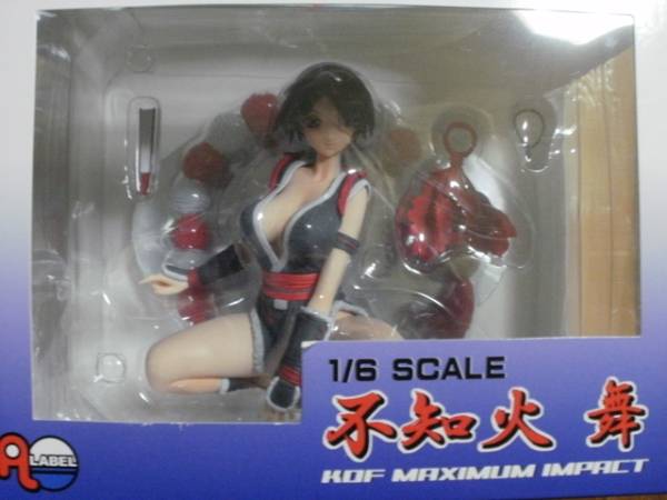 A-LABEL 不知火舞 2P KOF MAXIMUM IMPACT 箱あり 開封済の入札履歴