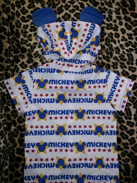 ミッキー 95cm 耳付き 半袖パーカー ディズニー 90 85 94cm 売買されたオークション情報 Yahooの商品情報をアーカイブ公開 オークファン Aucfan Com