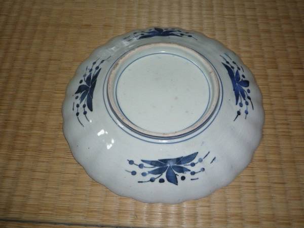 ■魁　伊万里　金襴手　時代皿_2