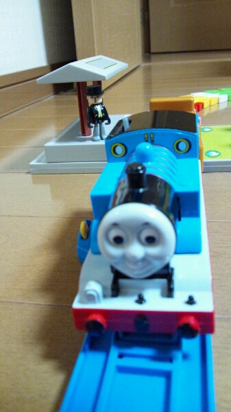 プラレール トーマス◆カラフルまがレールセット◆トップハム他_3
