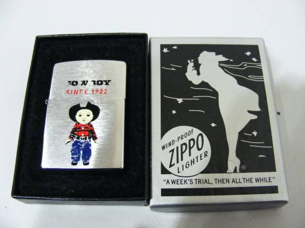 ☆中古品☆Zippo ジッポー Wind-proof COWBOY 05年製_1